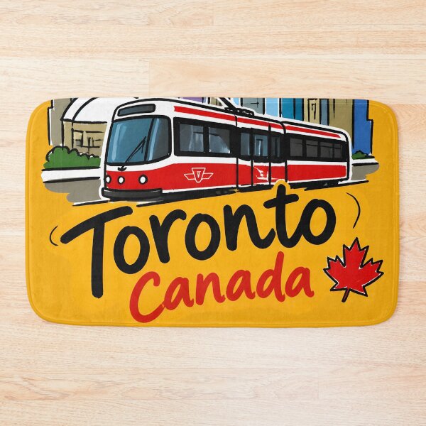 Item preview, Toronto Ontario Canada Cute Skyline Colorful TTC Cityscape designed and sold by HowToCanadian.