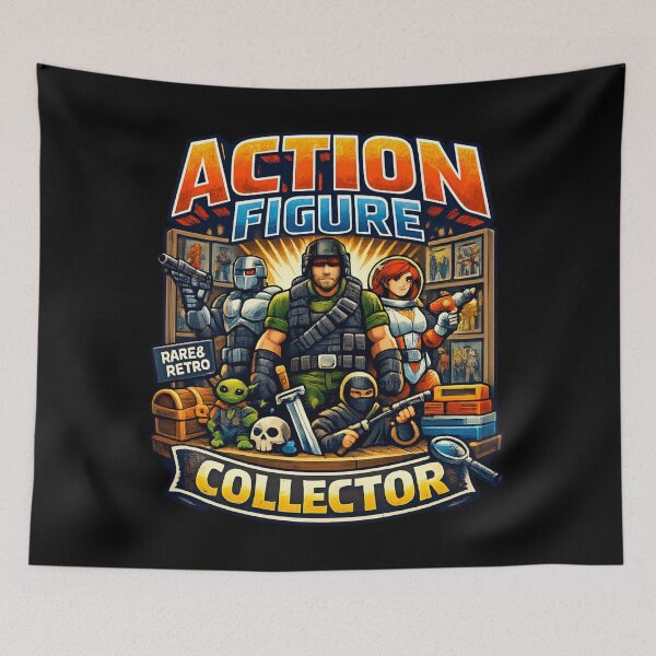 Item preview, Retro Action Figure Collector - Vintage Toy Hunter designed and sold by SidTastic .
