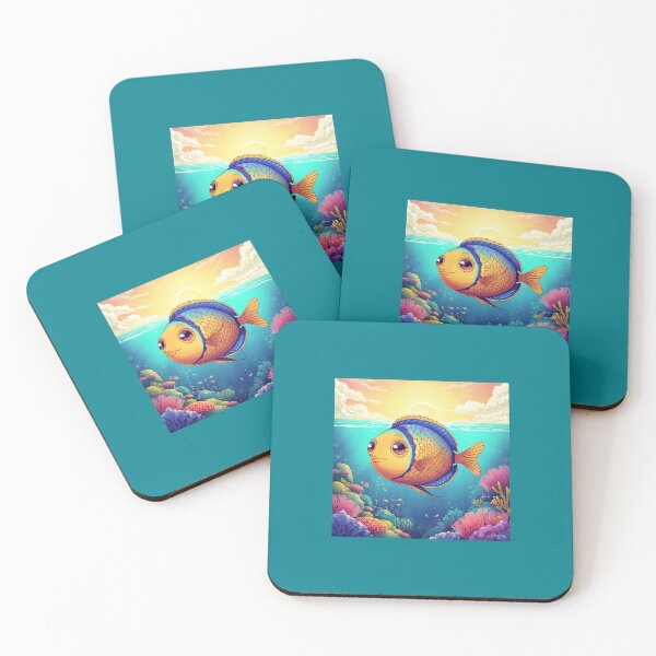 Item preview, The Little Rainbow Angelfish designed and sold by PTB-SHOP.