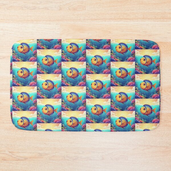 Item preview, The Little Rainbow Angelfish designed and sold by PTB-SHOP.