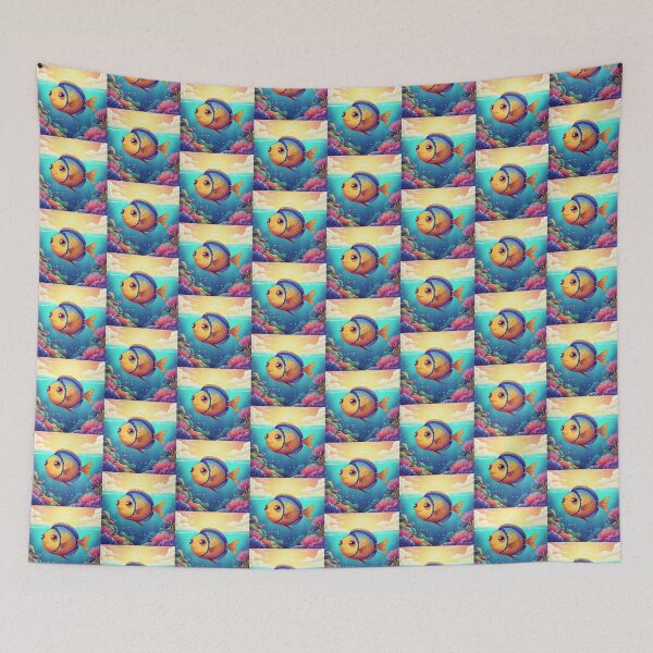 Item preview, The Little Rainbow Angelfish designed and sold by PTB-SHOP.