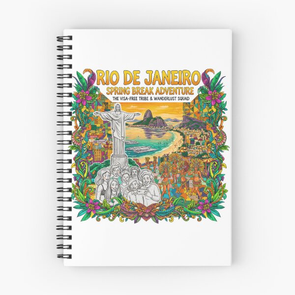 Item preview, Rio de Janeiro Spring Break Adventure: Brazil Wanderlust & Carnival Vibes designed and sold by FitEnvy.