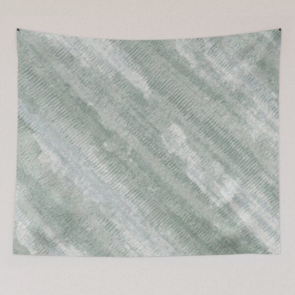 Item preview, White, Green and Grey Textured Print designed and sold by ZedColors.