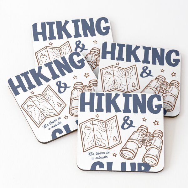 Item preview, Out of Breath Hiking Club Sticker, Funny Hiker Decal, Hiking Lover Sticker designed and sold by TeeVerse27.