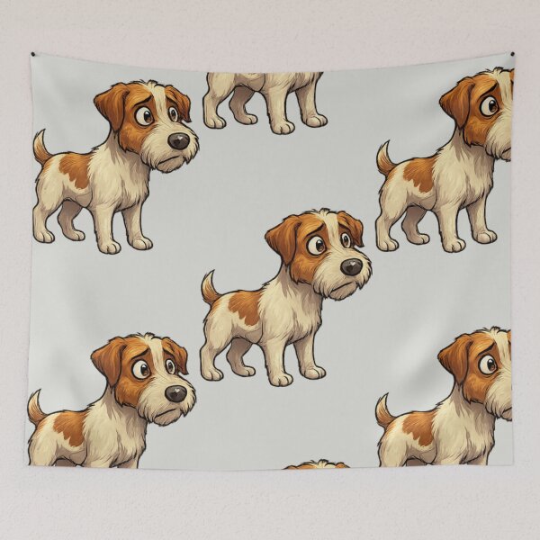 Item preview, Cute Sad Puppy Cartoon Dog Illustration PNG | Funny Pet Design designed and sold by arifali786.