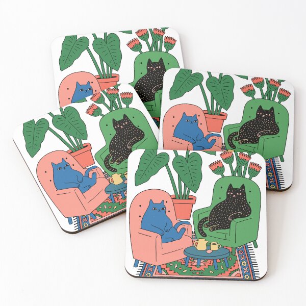 Item preview, I'd Rather Be At Home With My Cats  designed and sold by AestheticNow.