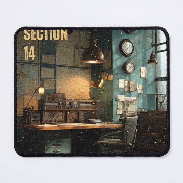 Item preview, GRID SECTION 14 | Vintage Communications Office | Retro Sci-Fi Signal Archive designed and sold by CCC Tees.