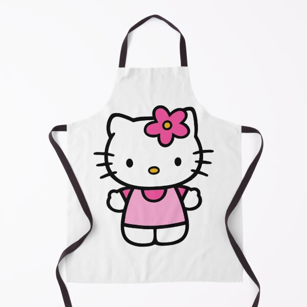 Item preview, Cute Kawaii Kitty Cartoon Pink Aesthetic Character Design designed and sold by Pinpondesigns.