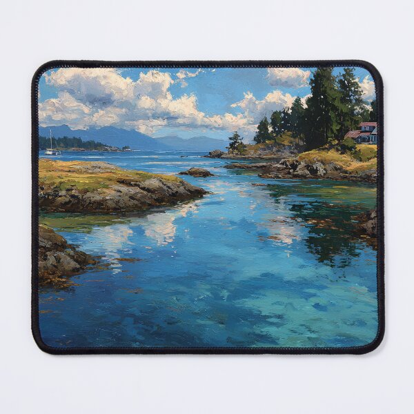 Item preview, Quadra Island Turquoise Inlet Canada Serenity designed and sold by daila70.