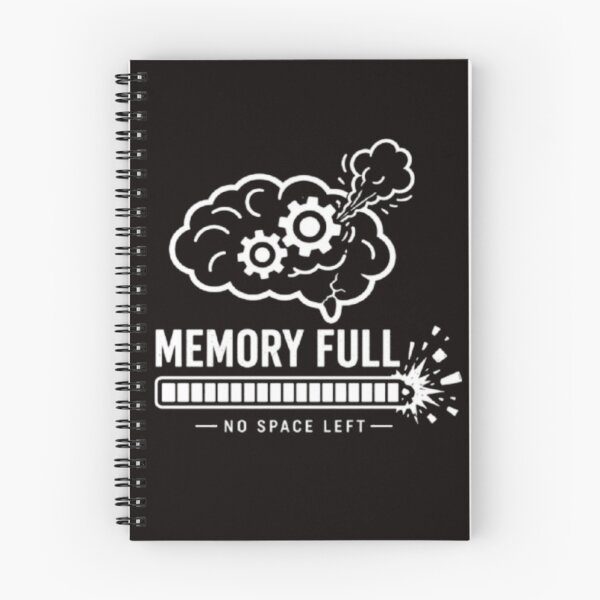 Item preview, Memory Full – Brain Overload Design designed and sold by MS-DesignArt.