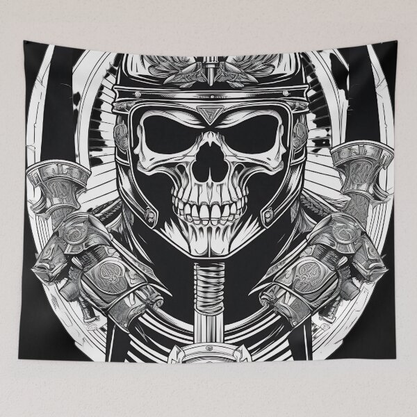 Item preview, Roman Gladiator Centurion Skull Sword Crest designed and sold by DarkOriginArts.