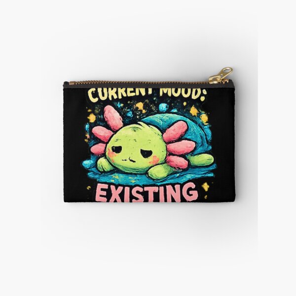 Item preview, Current Mood Existing Funny Axolotl designed and sold by Hobby-up.