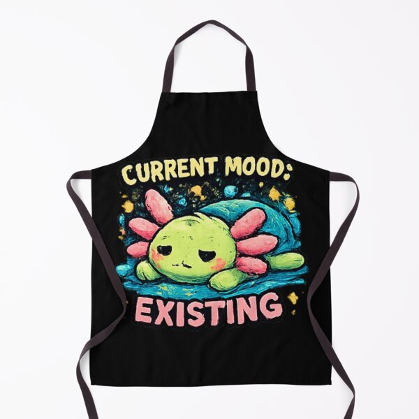 Item preview, Current Mood Existing Funny Axolotl designed and sold by Hobby-up.