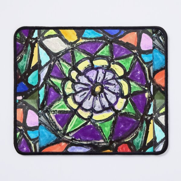 Item preview, Amethyst Rose Window designed and sold by Junipurr’s Corner .