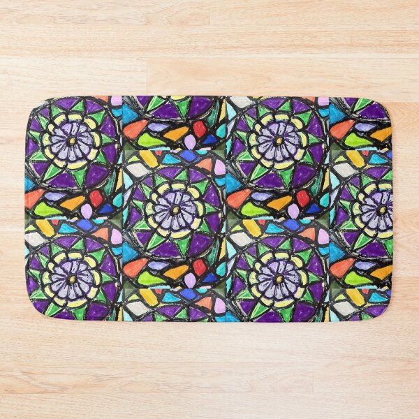 Item preview, Amethyst Rose Window designed and sold by Junipurr’s Corner .