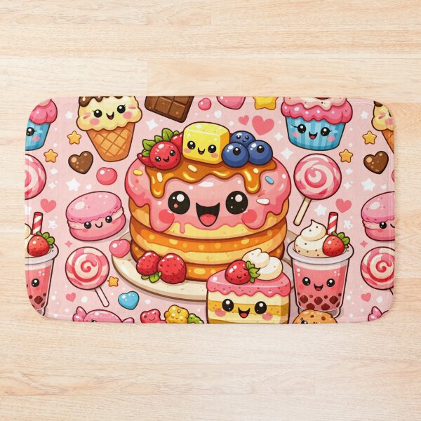 Item preview, Cute Kawaii Sweets – Donut & Dessert designed and sold by Aramdesing.