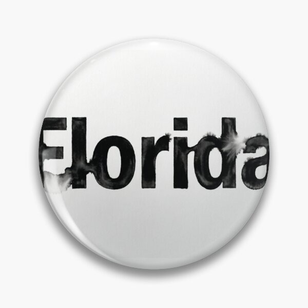 Item preview, Florida Typography Ink - Design Minimalista Macchia d'Inchiostro Orizzontale* designed and sold by Petringo.