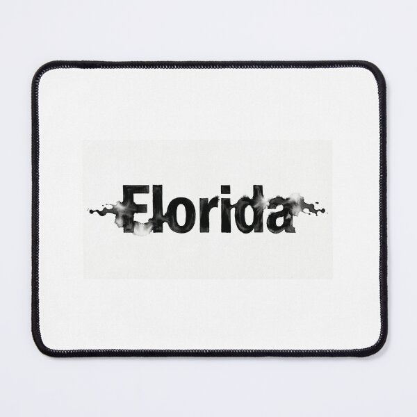 Item preview, Florida Typography Ink - Design Minimalista Macchia d'Inchiostro Orizzontale* designed and sold by Petringo.