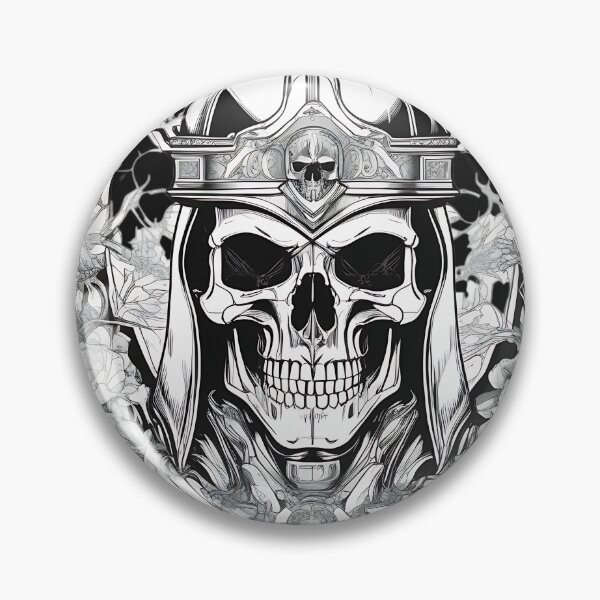 Item preview, Gothic Knight Skull Flaming Rose Armor Engraving designed and sold by DarkOriginArts.