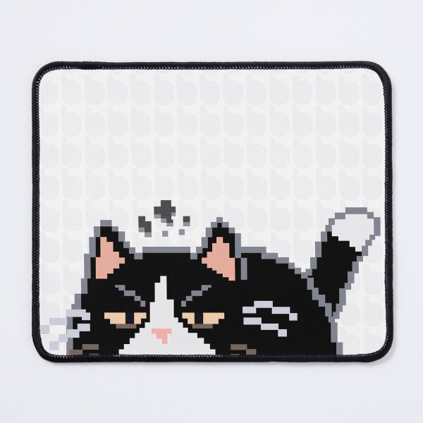 Item preview, Warning: Hangry │ Pixel Cat designed and sold by sixsixsix.shop.