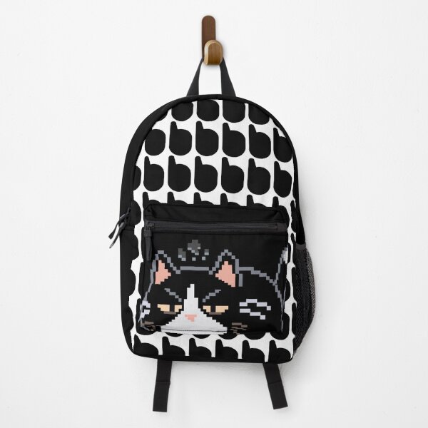 Item preview, Warning: Hangry │ Pixel Cat designed and sold by sixsixsix.shop.