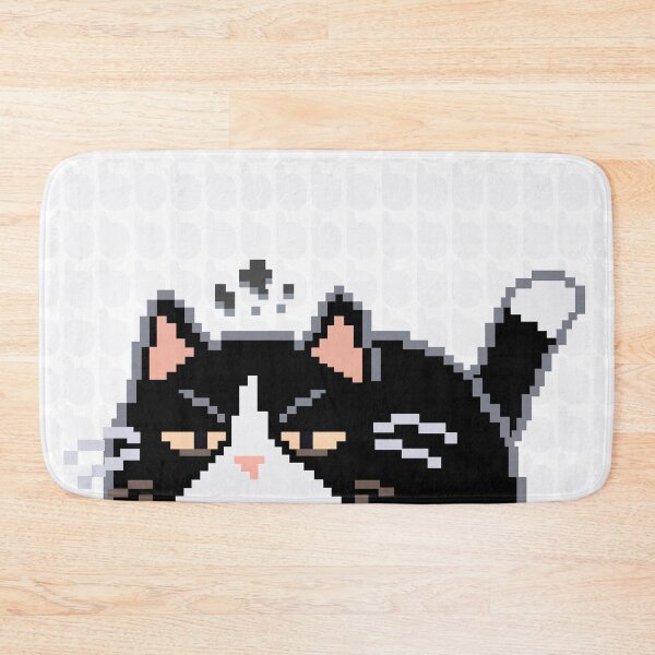 Item preview, Warning: Hangry │ Pixel Cat designed and sold by sixsixsix.shop.