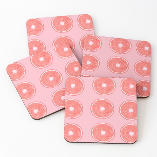 Item preview, Citrus Pattern Pink Grapfruit Theme designed and sold by PorchWitchPrint.