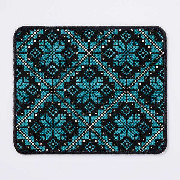Item preview, Palestinian Arabic Traditional Tatreez Cross Stitch Embroidery Art Pattern #12-trz designed and sold by Hurriyyatee.