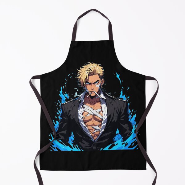 Item preview, Blonde Anime Fighter Blue Aura designed and sold by Radhestore.