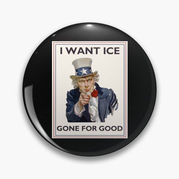 Item preview, Uncle Same: I Want ICE Gone for Good designed and sold by leftyshirts.