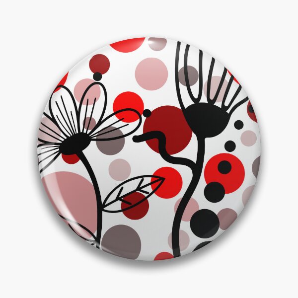 Item preview, Red And Black Boho Design designed and sold by Sartoris Art.