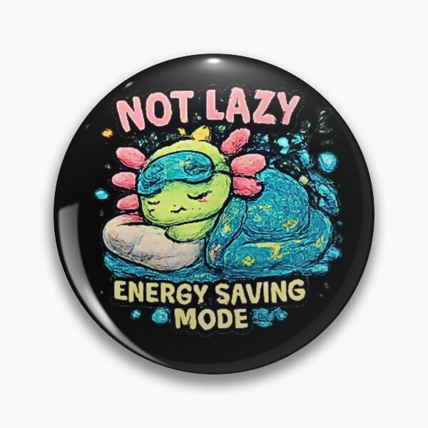 Item preview, Energy Saving Mode Sleepy Axolotl designed and sold by Hobby-up.