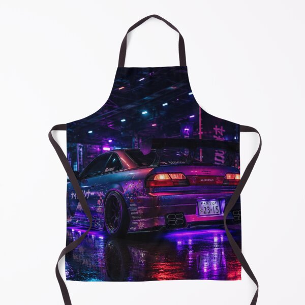 Item preview, Neon JDM Drift Car Night Meet designed and sold by POD Art Studio.
