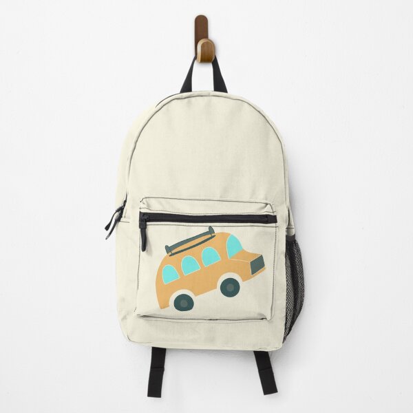 Item preview, Cute Pastel Yellow School Bus – Cartoon Vehicle Illustration designed and sold by EmeraldeaArt.