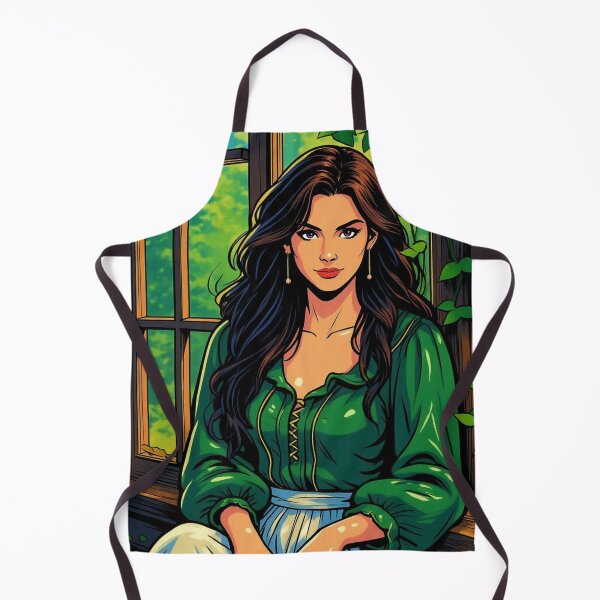 Item preview, Lederbraun Grüne Dame designed and sold by pjd94.
