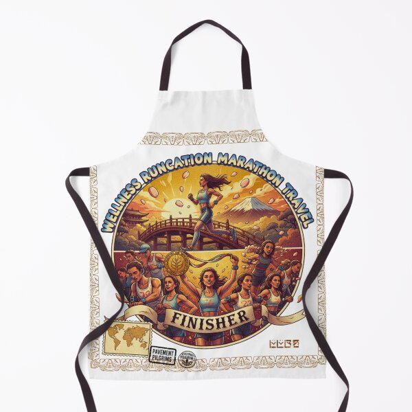 Item preview, Global Marathon Runner Wellness Runcation Tokyo Sunrise Art designed and sold by FitEnvy.