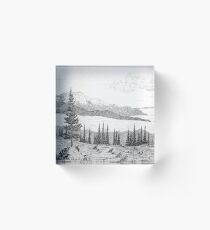 Emerald Bay at Lake Tahoe, California Acrylblock