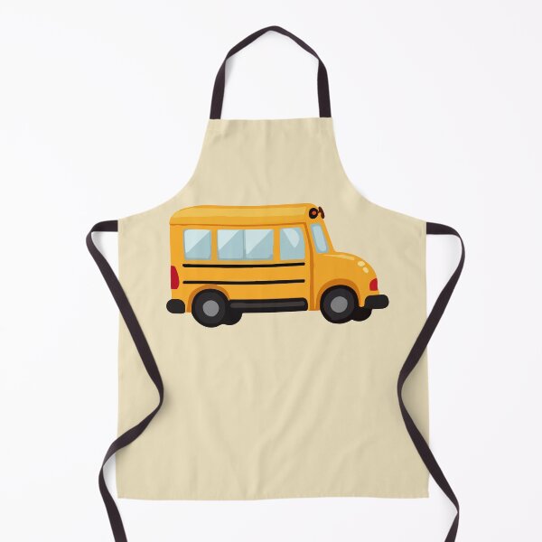 Item preview, Yellow School Bus Cutout Illustration – Simple Cartoon Vehicle Art designed and sold by EmeraldeaArt.
