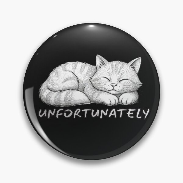 Item preview, Unfortunately Tired Cat designed and sold by AdicretorDesign.