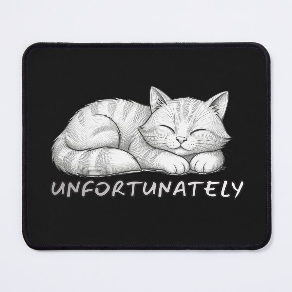 Item preview, Unfortunately Tired Cat designed and sold by AdicretorDesign.