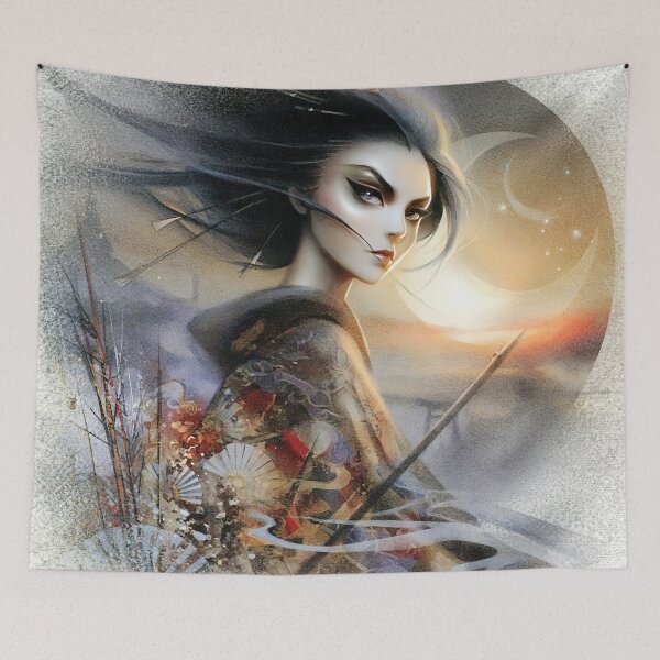 Item preview, The Tempest of the Crescent Blade designed and sold by bloorose.