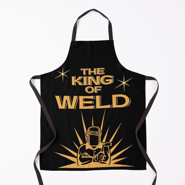 Item preview, The King of Weld Funny Welder Retro Welding Design designed and sold by Operator Style Wear.