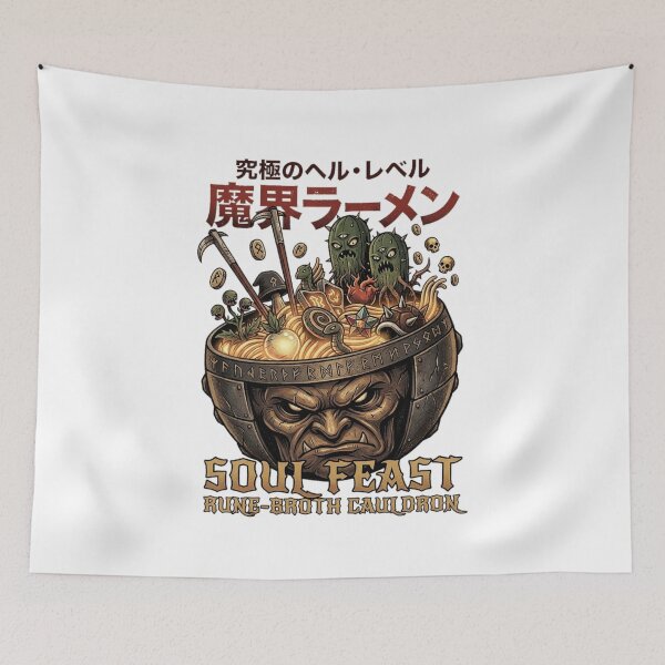 Item preview, Soul Feast Cauldron - Dark Rune Broth Gaming designed and sold by Lukasz Kobylka.