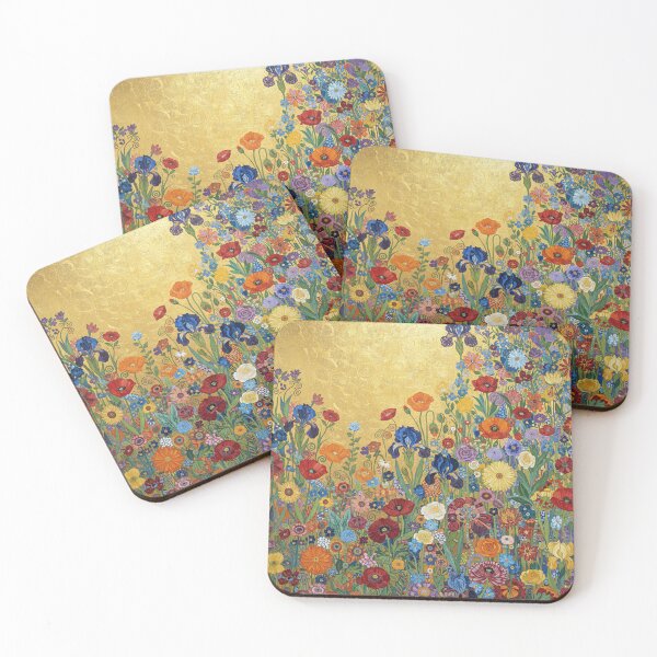 Item preview, Gustav Klimt Flower Garden designed and sold by maniacfitness.