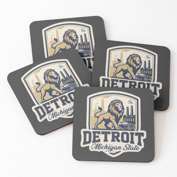 Item preview,  Detroit Michigan State - Vintage Motor City Crest designed and sold by The True American.
