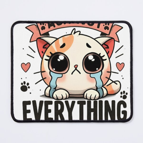Item preview, Cat Lovers Against Everything Please Don't Be Mad at Me – Funny Cute Crying Cat Lover designed and sold by CatLovers Studio.