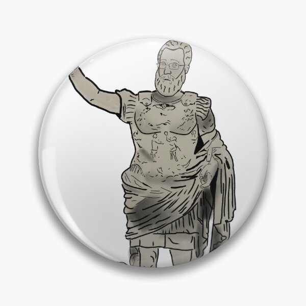 Item preview, Modern man depicted as Augustus designed and sold by mousse-tache.