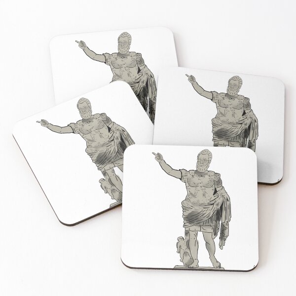 Item preview, Modern man depicted as Augustus designed and sold by mousse-tache.