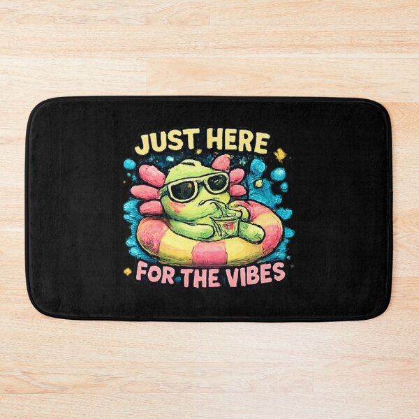 Item preview, Just Here For The Vibes Axolotl designed and sold by Hobby-up.