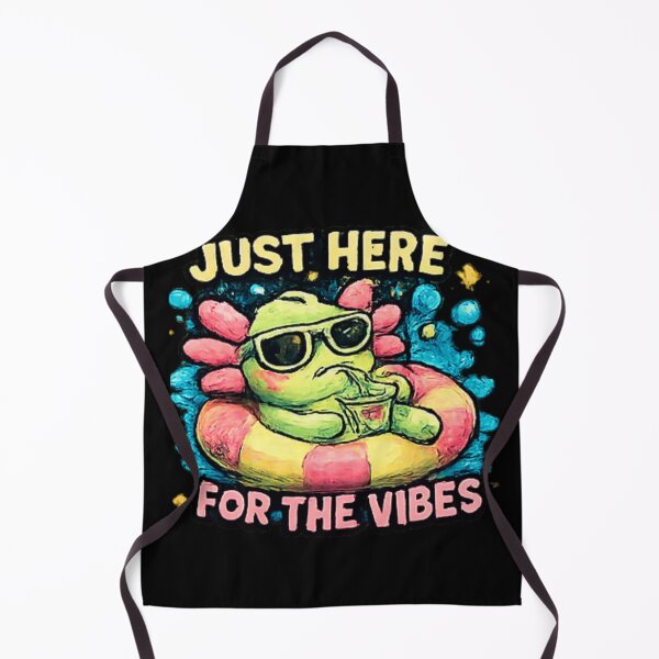 Item preview, Just Here For The Vibes Axolotl designed and sold by Hobby-up.